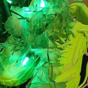 Vibrant Lime Women's Sneakers